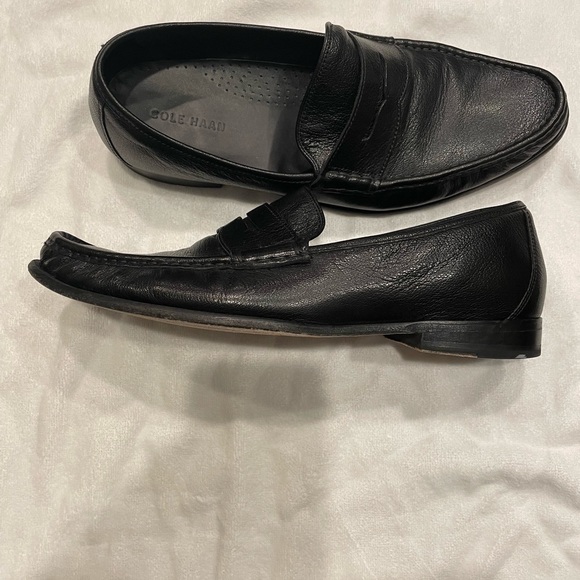 Men’s Cole Haan slip-on black shoes, size 12M, classic & super comfortable. - Picture 5 of 5